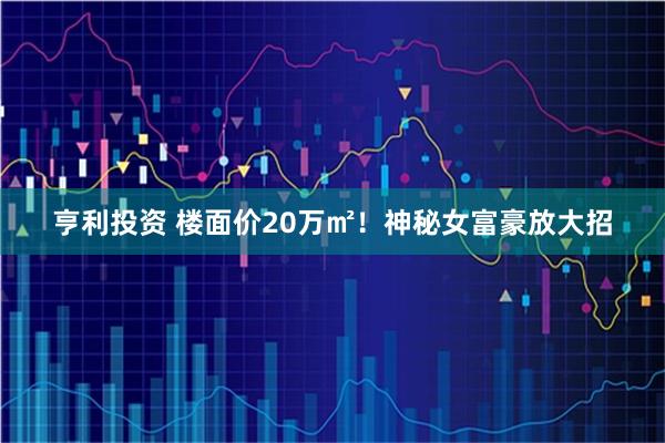 亨利投资 楼面价20万㎡！神秘女富豪放大招