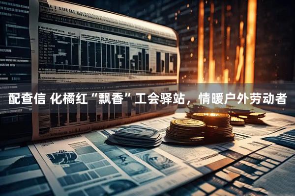 配查信 化橘红“飘香”工会驿站，情暖户外劳动者